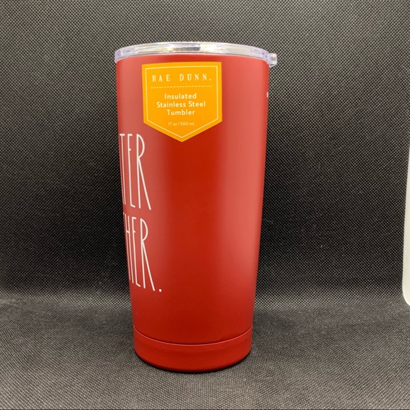 Rae Dunn SWEATER WEATHER Stainless Steel Tumbler - Picture 2 of 6